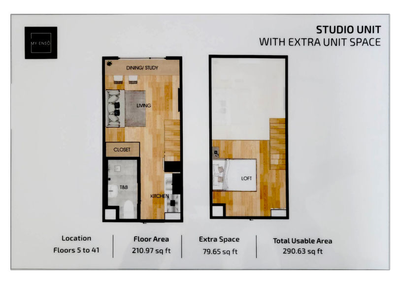 My Enzo Studio with Extra Loft